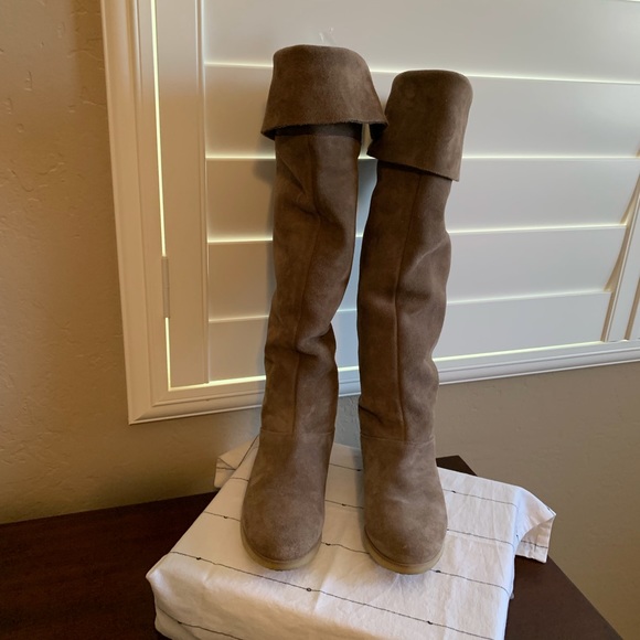 Anthropologie Shoes - Anthropologie over the knee boots size 39